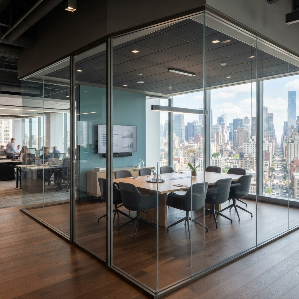 Modern consulting and software company office